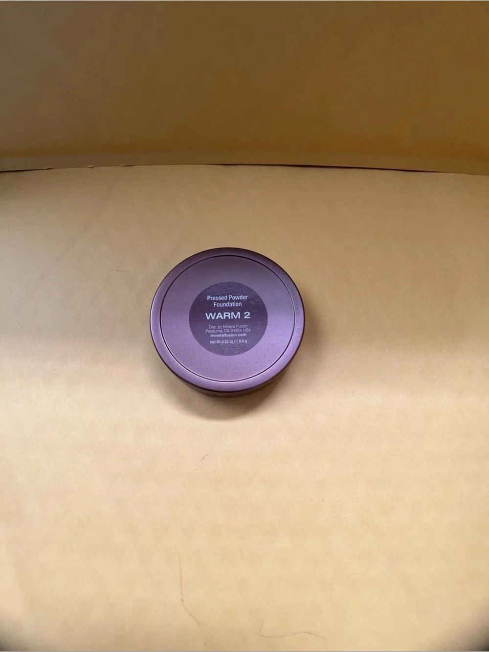 Mineral Fusion Pressed Powder Foundation WARM 2 NWOB 0.32 Oz/ 9g